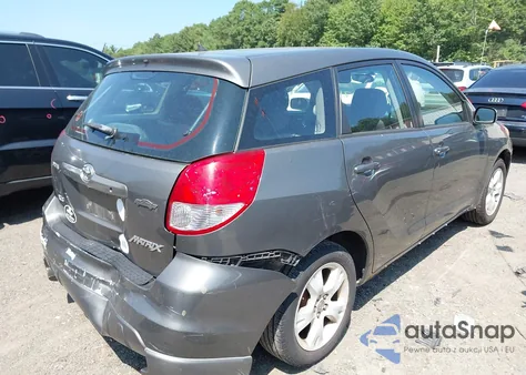 2004 Toyota Matrix Xr из США, поврежденный, VIN 2T1KR32E44C307014